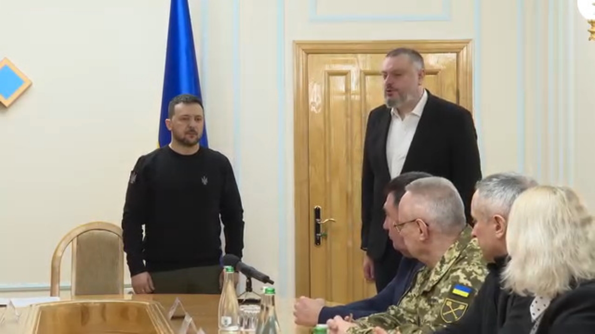 Александр Литвиненко вступил в должность главы СНБО. Кадр из видео